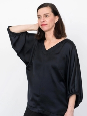 Schnittmuster V-Neck Cuff Top XS-L