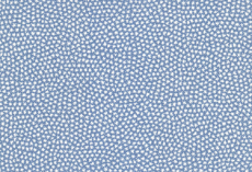Baumwollstoff Serie Capri - Weiße Sternchen auf Jeansblau