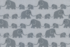 Interlock-Jersey Elefanten (grau)