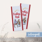 Web-Etikett Frohes Fest (extragroß)