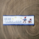 Web-Etikett aus der Wichtelwerkstatt