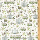 Baumwollstoff Gewächshäuser